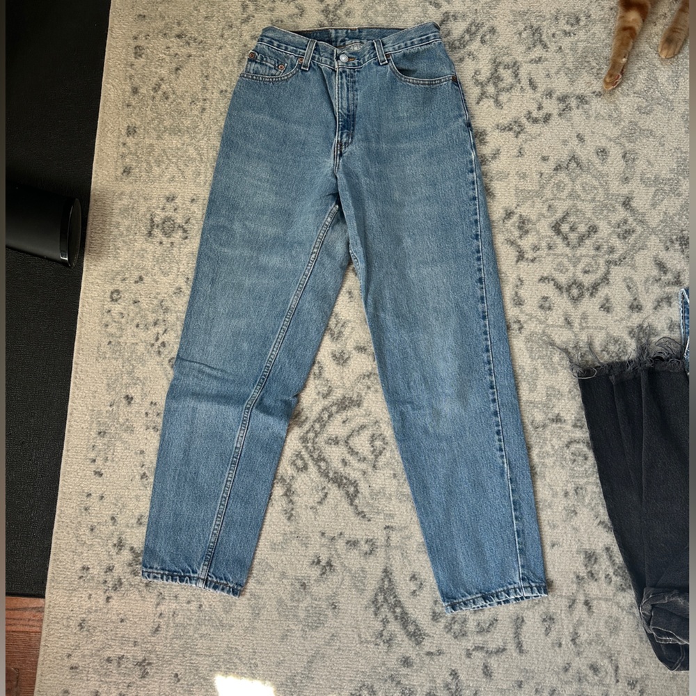 Levi's 550 Light Blue Denim Jeans